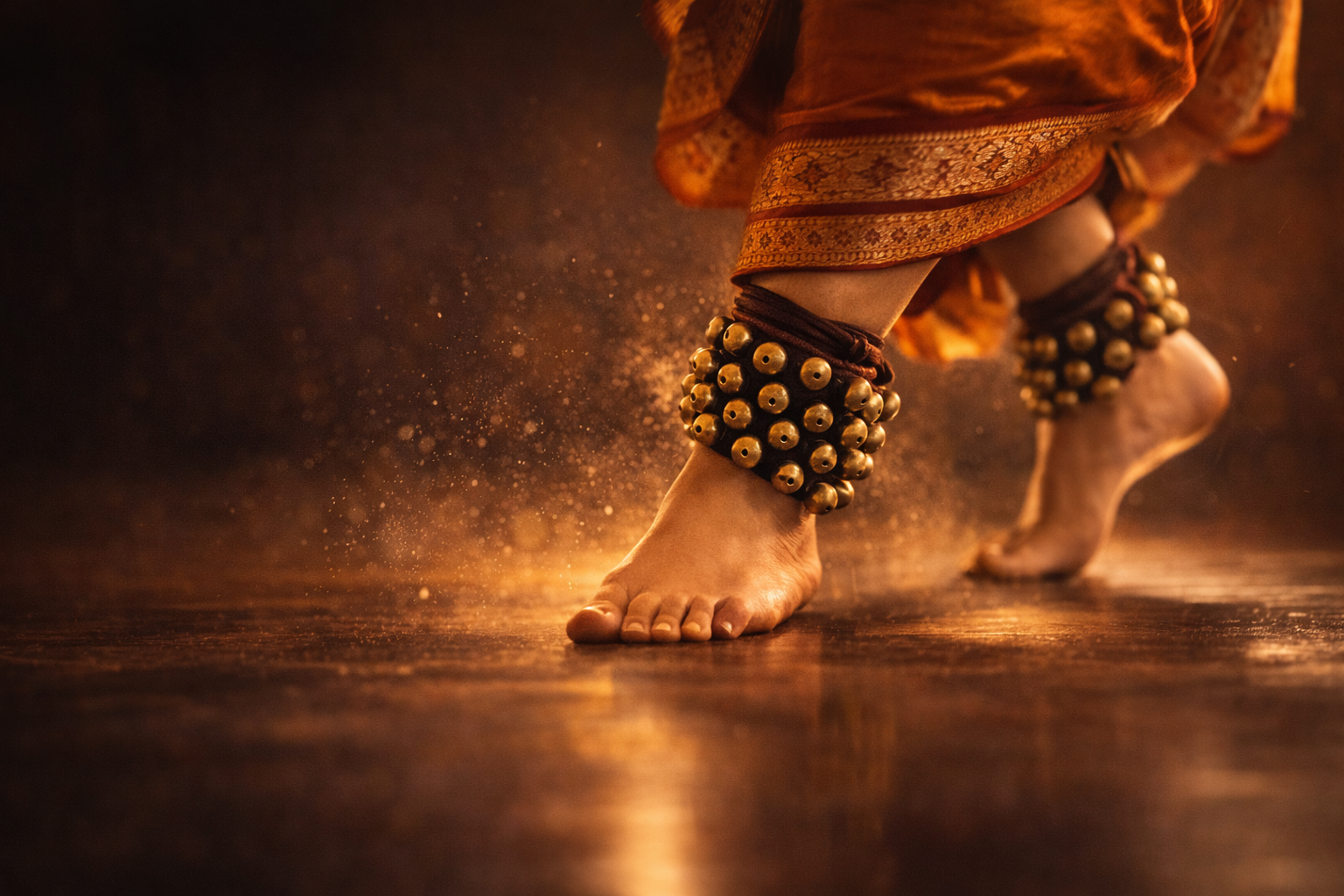 How to practice tala and footwork at home for Odissi dancers